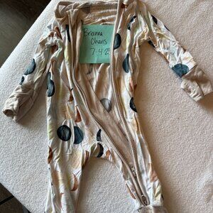 Little Sleepies Luna Neutral Zippy Newborn